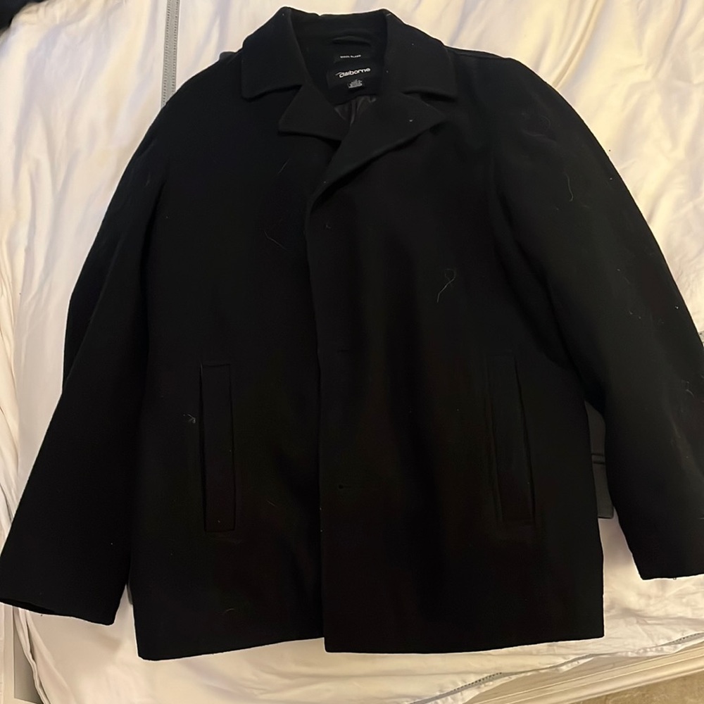 Wool pea coat